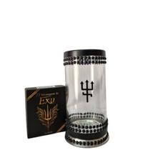 Kit Box Exu + Porta Vela Vidro Exu Tridente Preto
