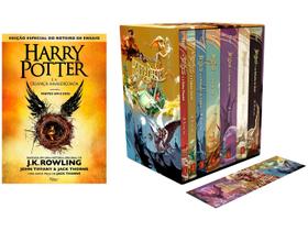 Kit Box Harry Potter + Livro - Harry Potter e a Criança Amaldiçoada J. K. Rowling