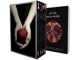 Kit Box Série Crepúsculo + Livro Sol da Meia-Noite - Stephenie Meyer