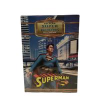 Kit box superman 2 boxs + caneca super heróis