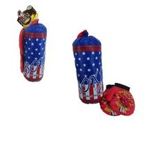 Kit Boxe Infantil Boxing Match Com Mini Saco de Pancada + Par De Luvas - Wellkids