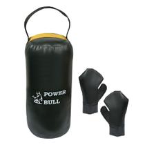 kit Boxe Saco De Pancadas Mais Luvas Infantil - Power Bull