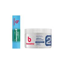 Kit Bozzano Creme Barbear Refrescante+Gel Fixador Incolor