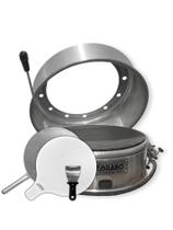Kit Brabo Avançado, Forno Compacto, Pá Alumínio, Pá Madeira e Espátula Inox