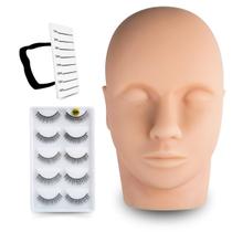Kit Bracelete Apoio Cílios + Cabeça Manequim + Cílios 10mm Kit Bracelete Apoio Cílios + Cabeça Manequim + Cílios 10mm
