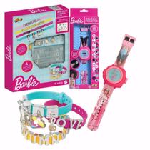 Kit Bracelete Fashion Com Relógio Projetor Barbie Kit Bracelete Fashion Com Relógio Projetor Barbie