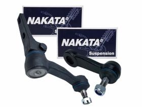 Kit Braço Auxiliar + Braço Pitman S10 e Blazer 1996 97 98 99 00 01 02 03 04 05 06 07 a 2012 NAKATA