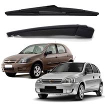 Kit Braço Limpador Para-Brisa Traseiro + Palheta Traseira Chevrolet Celta e Corsa 2003-2015 - CINOY