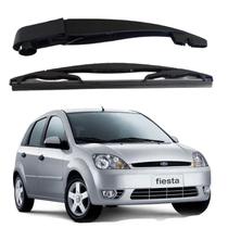 Kit Braço Limpador Para-Brisa Traseiro + Palheta Traseira Ford Fiesta 2002 até 2008 - CINOY