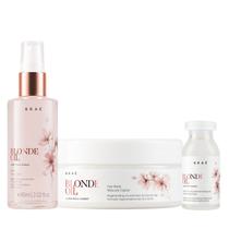 Kit Braé Blonde Oil By Ana Paula Siebert - Máscara 200g + Óleo 60ml + Ampola 13ml