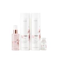 Kit Braé Blonde Oil By Ana Paula Siebert - Shampoo 250ml + Condicionador 250ml + Óleo 60ml + Ampola 13ml