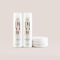 Kit Braé Divine Absolutely Smooth Antifrizz Shampoo 250ml + Condicionador 250ml + Máscara 200g