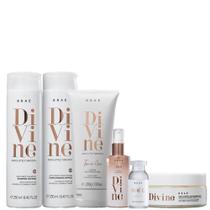 Kit Brae Divine Anti Frizz Cabelos Coloridos (6 produtos) Kit Brae Divine Anti Frizz Cabelos Coloridos (6 produtos)