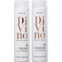 Kit BRAÉ Divine Anti Frizz Duo Treatment Diário (2 Produtos)