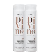 Kit BRAE Divine Anti-Frizz - Shampoo 250ml (2 Unidades)