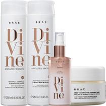 Kit BRAÉ Divine Anti Frizz Treatment (4 Produtos)