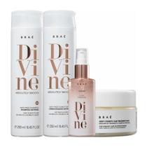 Kit Braé Divine Antifrizz Absolutely Smooth (4 Produtos)