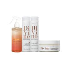 Kit Braé Divine Beach Hair Day (4 Produtos)