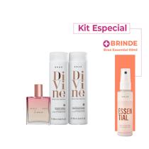 Kit Braé Divine Blooming Rose Trio Especial (3 produtos)