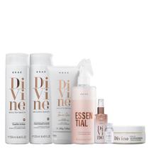 Kit Brae Divine Color Booster Hiper Tratamento Capilar (7 Produtos)