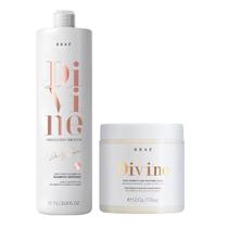 Kit Braé Divine Duo - Shampoo 1000ml + Máscara 500g