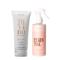 Kit Braé Divine - Leave in Ten in One 200g + Fluído Essential 260ml