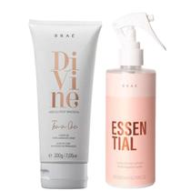 Kit Braé Divine Leavein Ten In One 200ml + Essential Spray 260ml