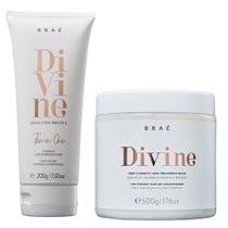Kit Braé Divine - Máscara 500g + Leave in Ten in One 200g