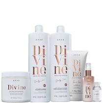Kit Brae Divine Mega Tratamento Capilar Color Booster (6 Produtos) Kit Brae Divine Mega Tratamento Capilar Color Booster (6 Produtos)