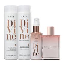 Kit Braé Divine Plume Blooming Rose (4 Produtos)