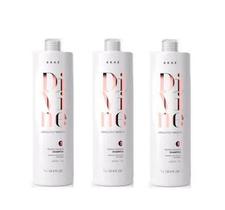 Kit Brae Divine Shampoo Anti-Frizz 1L - 3 UNIDADES