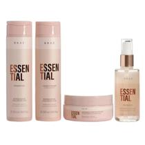 Kit Braé Essential 4 Itens Reparação Intensa