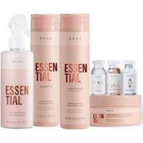 Kit Braé Essential Completo e Ampolas (7 produtos)