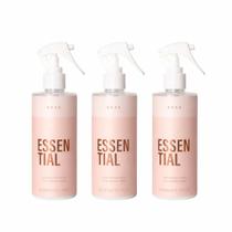 Kit Braé Essential Hair Repair Fluído Reparador Capilar - 3x260ml Kit Braé Essential Hair Repair Fluído Reparador Capilar - 3x260ml