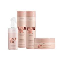 Kit Braé Essential Leave-in (4 produtos) Kit Braé Essential Leave-in (4 produtos)