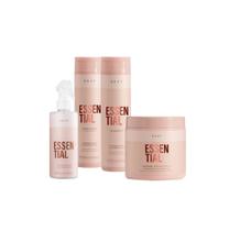 Kit Braé Essential Máscara G e Leave-in (4 produtos) Kit Braé Essential Máscara G e Leave-in (4 produtos)