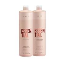 Kit Braé Essential Shampoo 1000ml + Condicionador 1000ml