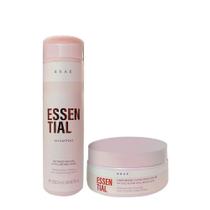 Kit Braé Essential - Shampoo 250ml + Máscara 200g Kit Braé Essential - Shampoo 250ml + Máscara 200g