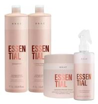 Kit Braé Essential Shampoo Cond 1l Más 500g + Spray 260ml Kit Braé Essential Shampoo Cond 1l Más 500g + Spray 260ml