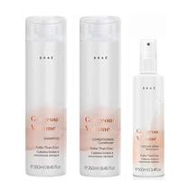 Kit BRAÉ Gorgeous Volume Trio Treatment (3 Produtos)