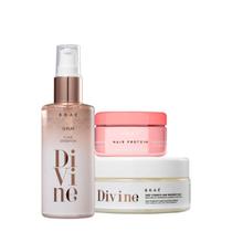 Kit Braé Hair Proteín Divine Plume e Máscara Capilar (3 produtos) Kit Braé Hair Proteín Divine Plume e Máscara Capilar (3 produtos)