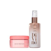 Kit Braé Hair Proteín e Divine Plume Sérum Capilar (2 produtos)