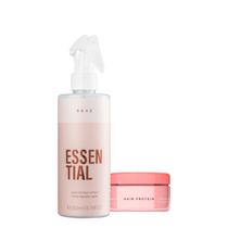 Kit Braé Hair Proteín e Essential Hair Spray (2 produtos) Kit Braé Hair Proteín e Essential Hair Spray (2 produtos)