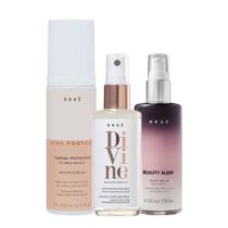 Kit Braé High Protect Thermal Protection Beauty Sleep Night e Braé Divine (3 produtos)