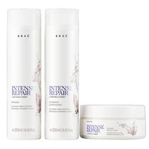 Kit Braé Intense Repair Shampoo Condicionador e Máscara