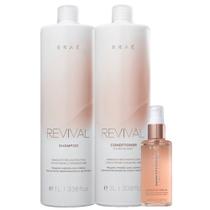 Kit BRAE Revival Cabelos Danificados (3 Produtos) - BRAÉ