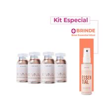 Kit Brae Revival Power Hair Ampola de Tratamento (4 Unidades) - BRAÉ