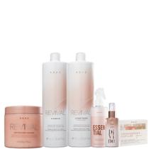 Kit Brae Revival Reconstrucao Reparadora Salon (6 Produtos)