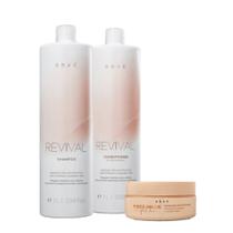 Kit Brae Revival Regeneração Fiber (3 Produtos)