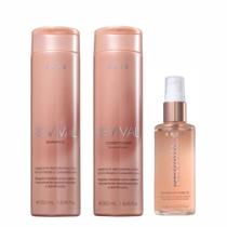Kit Braé Revival Shampoo 250ml + Condicionador 250ml + Óleo Gorgeous Shine Oil 60ml Kit Braé Revival Shampoo 250ml + Condicionador 250ml + Óleo Gorgeous Shine Oil 60ml